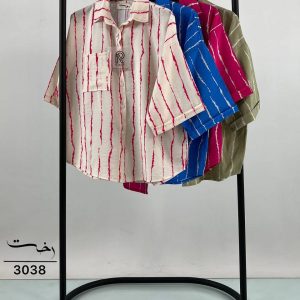 شومیز پری راه راه