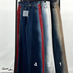 شلوار فول بگ جین سه خط
