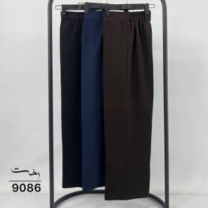 شلوار بگ پارچه ای پشت کش