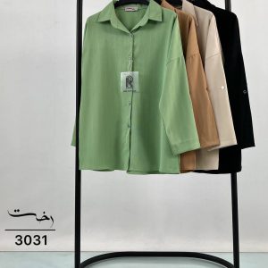 شومیز بیسیک جلو دکمه