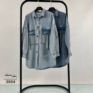 شومیز جیب پاکتی نگینی