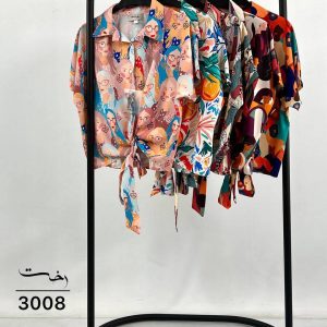 کراپ طرحدار پایین گره ای