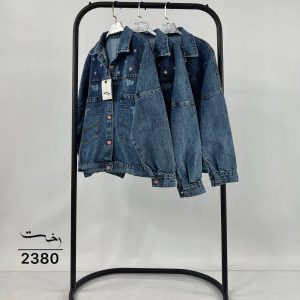 کت جین گلدوزی شده