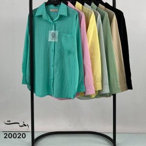 شومیز پری رنگی پاستیلی