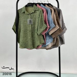 شومیز پانچ طرح دار