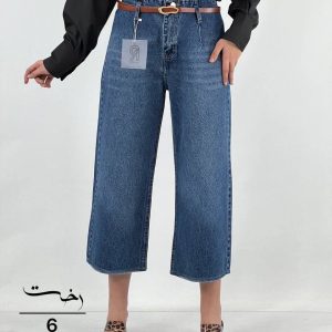 شلوار واید لگ کمر ساده