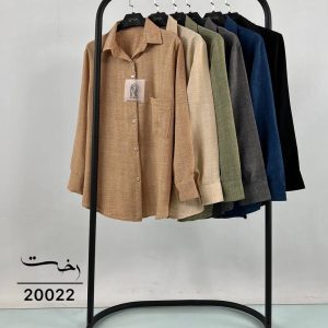 شومیز ساده تک جیب