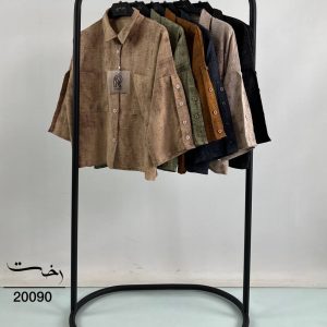 شومیز آستین4دکمه گازوئیلی