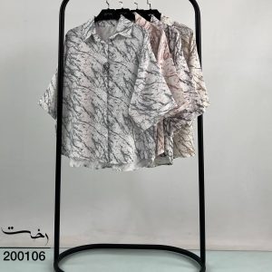 شومیز شانتون طرح دار