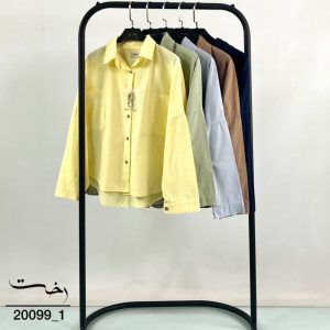 شومیز لینن باکسی