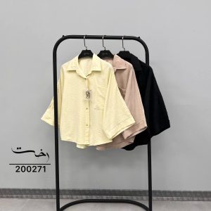 شومیز کیمونو تک جیب